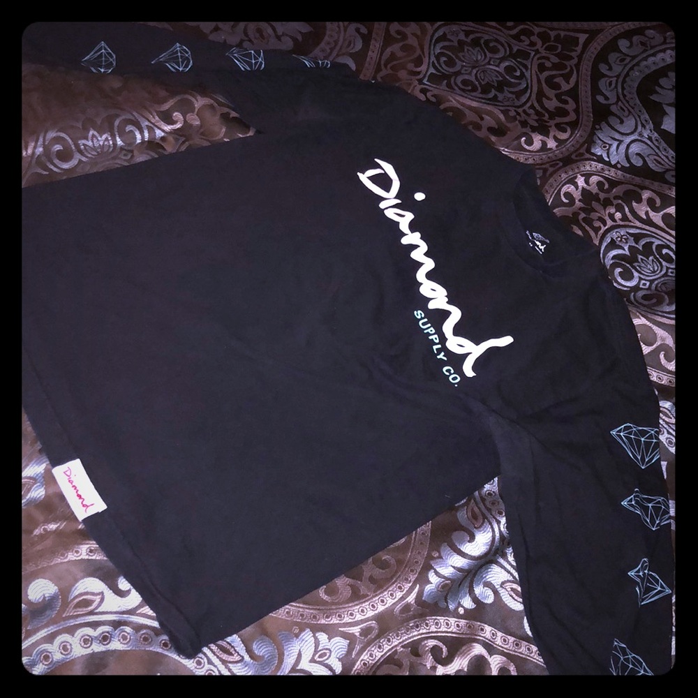 Long sleeve diamond supply co. Shirt